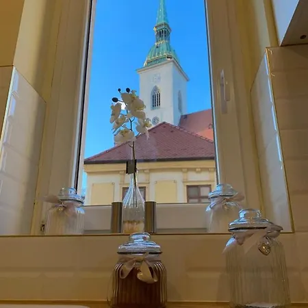 New Oldtown Near St Martin Cathedral, Ac, Balcony ブラチスラヴァ